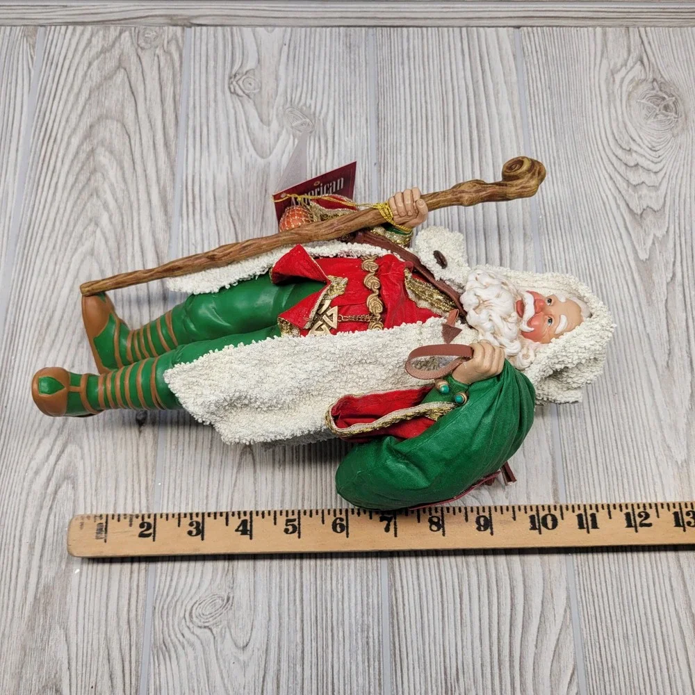 Lyn Fletcher Clothtique Celtic Father Christmas Irish Santa American Artist Club